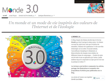 Tablet Screenshot of monde30.com